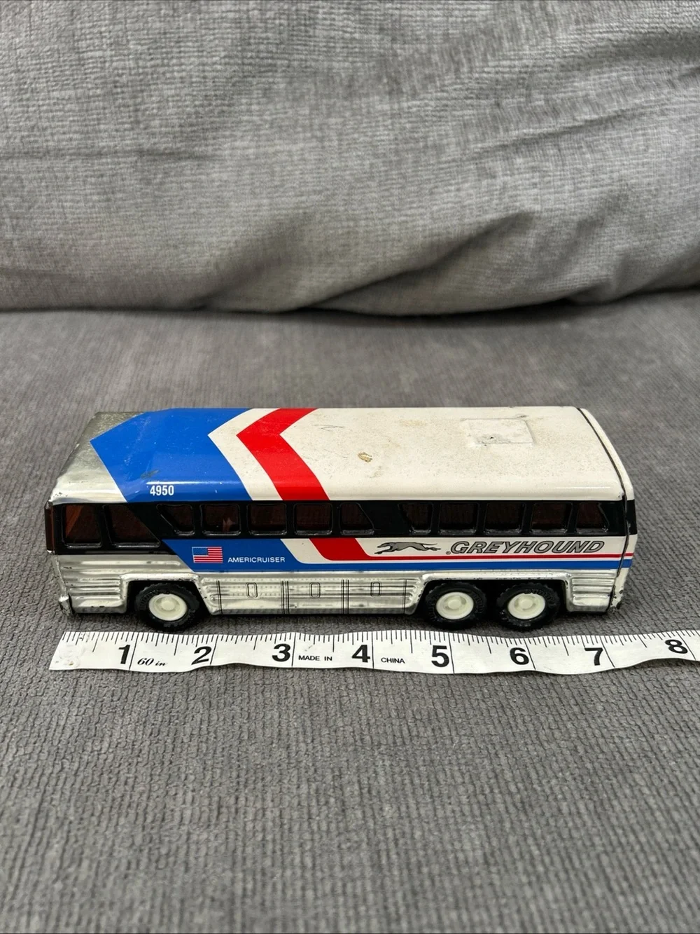 Buddy L Greyhound Bus 4950 Americruiser Made in Japan 1979 Vintage